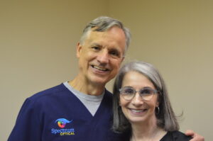 Dr. Goellner and his wife, Cyndie