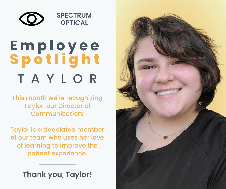 September Employee Spotlight: Taylor