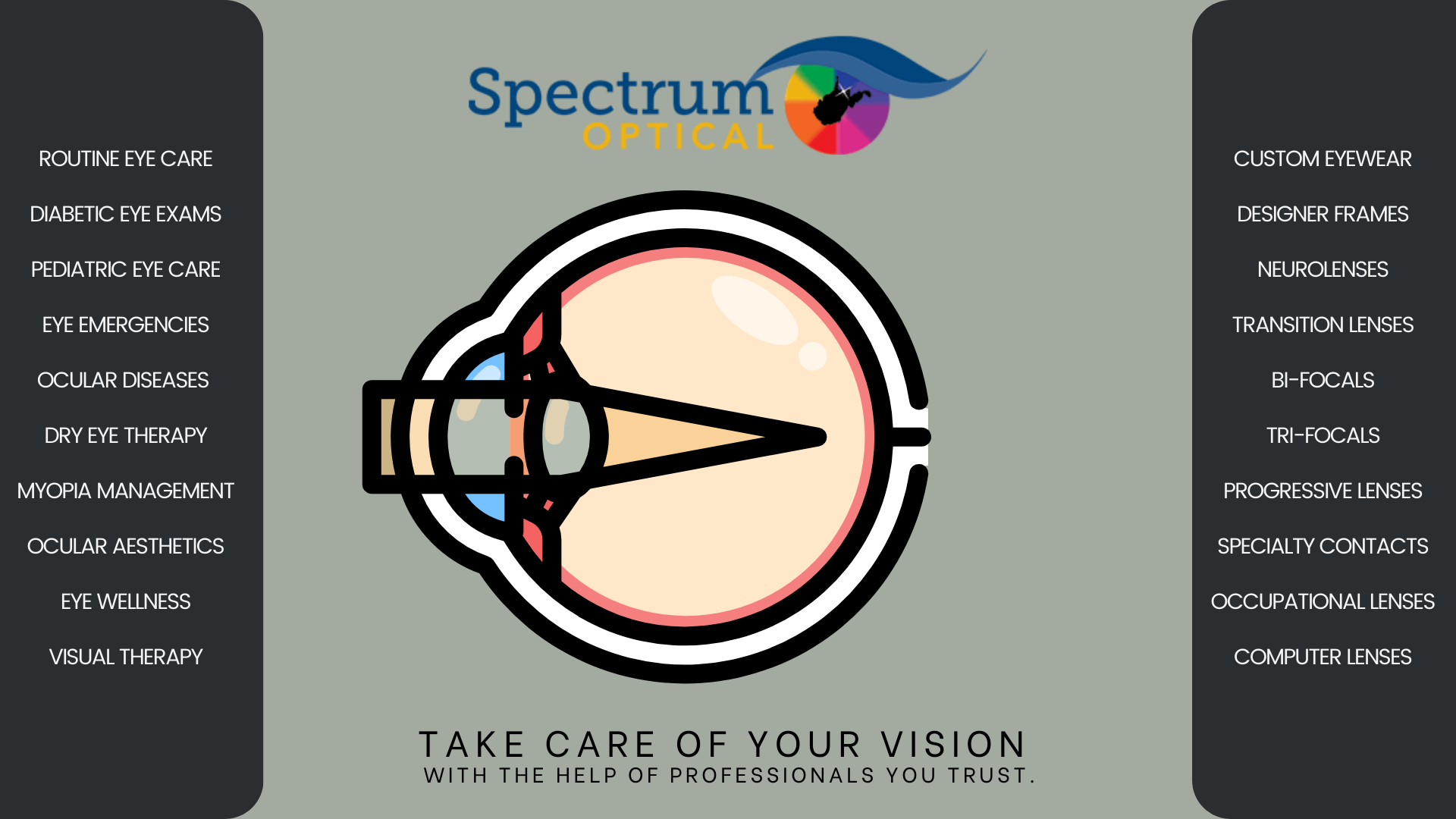 Myopia affects more Americans now than ever. Treat this and other conditions with a personalized treatment plan from Spectrum Optical.